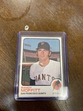 T.C.G 1973 Topps Baseball Randy Moffitt #43 Base Giants