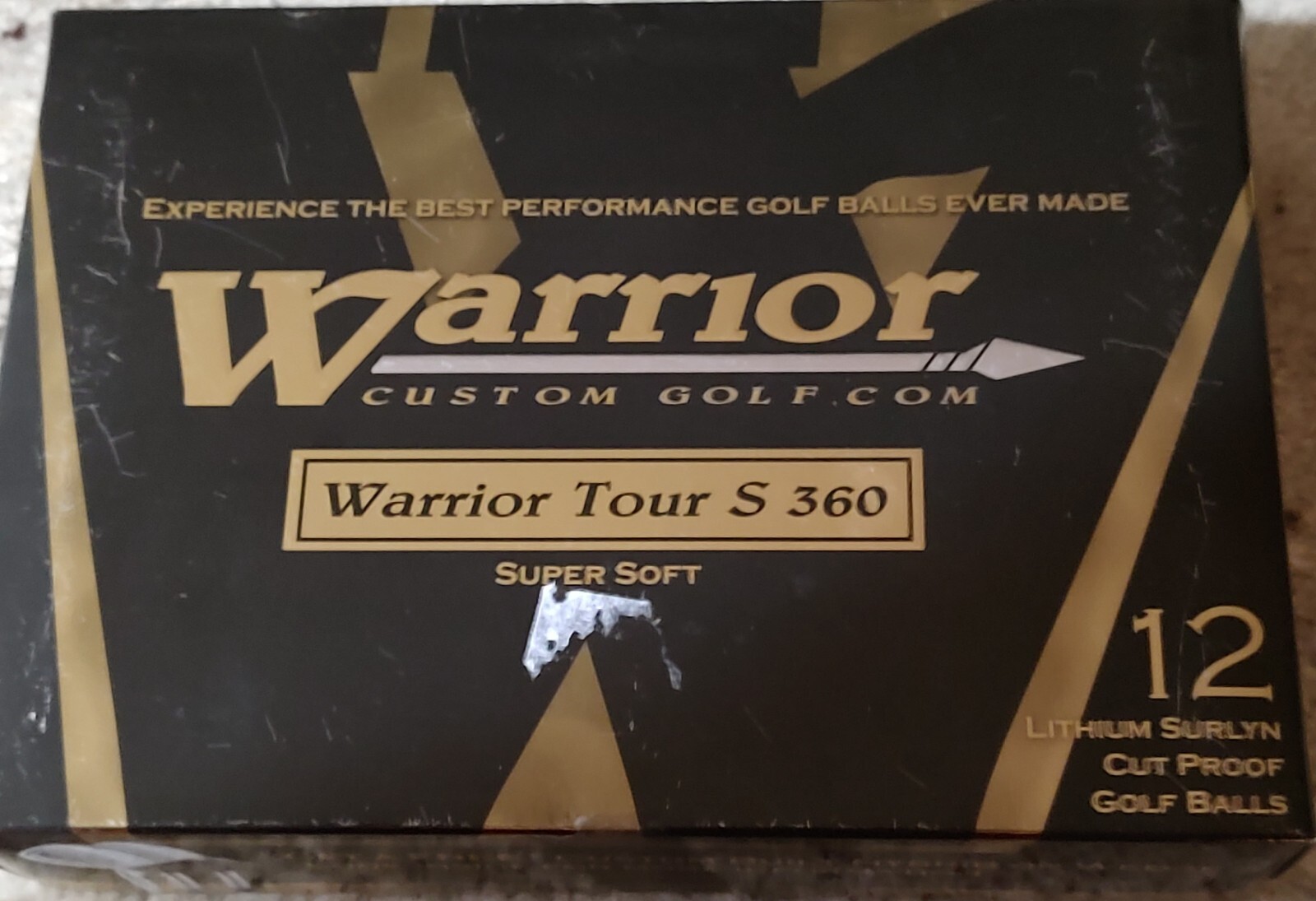 NEW, Warrior Custom Golf Balls eBay