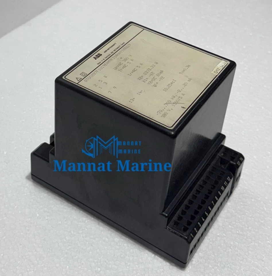 ABB METRAWATT GTU0287F1U19E4M9K11A04T1H26Z9 TRANSDUCER - Image 2 of 4