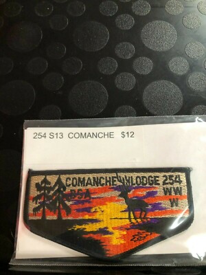 OA COMANCHE LODGE 254 S13 FLAP
