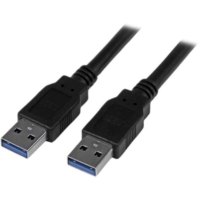 NEW Startech USB3SAA3MBK USB Data Transfer Cable 10ft 3.0 A to M