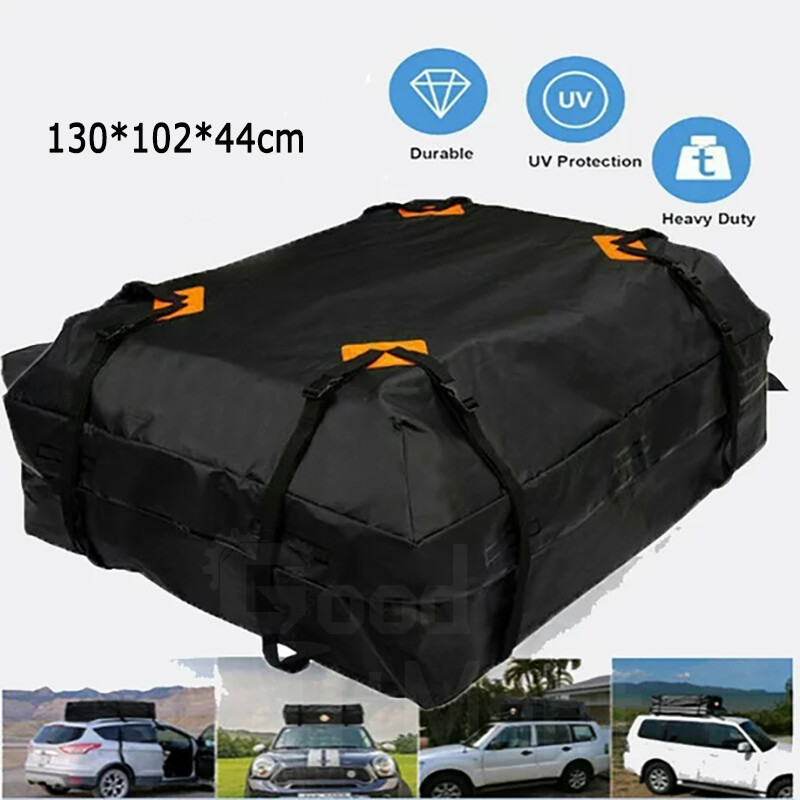 For Hyundai Tucson Waterproof Car Top Roof Rack Cargo Luggage Bag - Main Image
