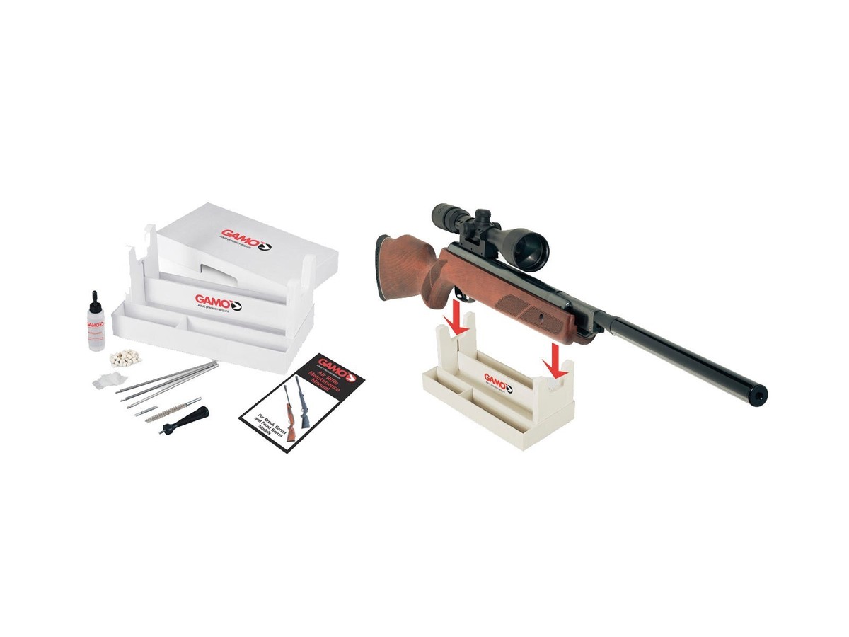 ADVANCE Group kit pulizia per Pistola calibro 45 11mm con bacchetta in ottone in 3pz