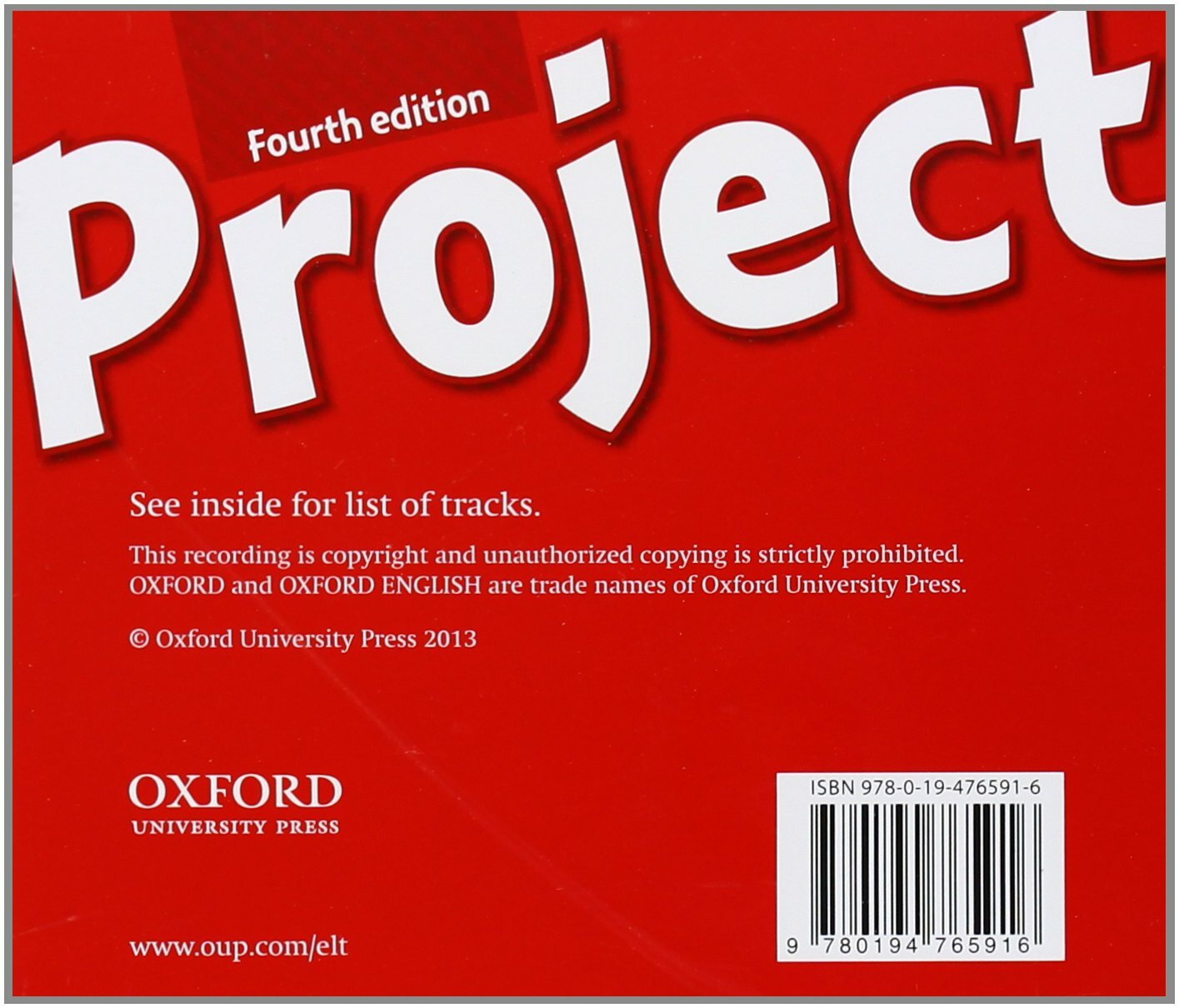 Oxford PROJECT Level 2 Class Audio CD's Fourth 4th Edition @NEW ...
