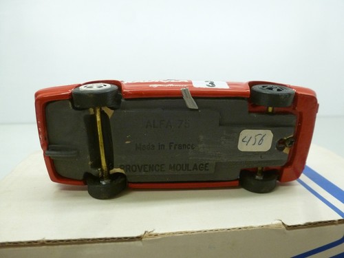 PROVENCE MOULAGE K251 ALFA ROMEO 75 RADIOLA #3 -BUILT KIT- 1:43 - FAIR IN BOX - Imagen 7 de 10