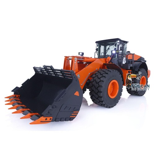 JDM 198 RC Hydraulischer 1:14 Lader ZW370 Radfahrzeuge PNP mit Sound Licht - Bild 11 von 12