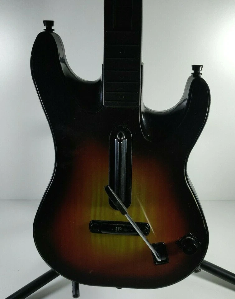 Guitar Hero Sunburst Wireless Guitar Controller PS2 Untested No Dongle - Image 2 of 4