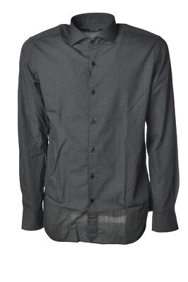 Camicia manica lunga collo francia,slim fit ,tutta interamente realizzatain micr