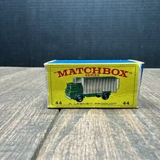 Vintage Matchbox #44 GMC Refrigerator Truck with Original Box
