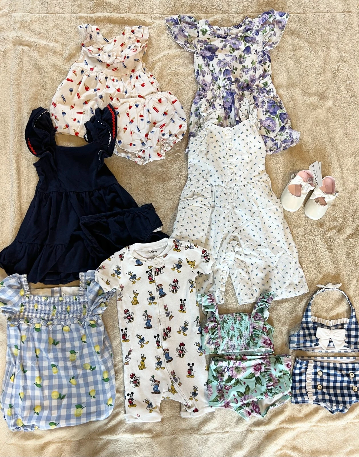 baby girl clothes 18-24 months lot summer Janie and Jack (13 pieces)