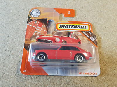 Matchbox: 1971 MGB Coupe rot OVP