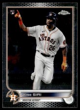 2022 Topps Chrome Jose Siri Rookie Houston Astros #204