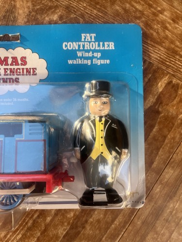 Ertl Thomas The Tank Engine Pull Back & Go 18cm Train & Wind Up Fat Controller - Picture 7 of 8