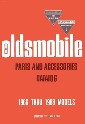 #ad #ad 1966 1968 Oldsmobile All Models Parts Book $97.50