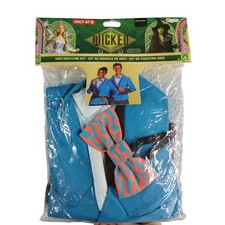 Wicked Shiz Student Costume Unisex One Size Halloween Jacket Top Bow Tie NWT