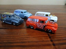 Lot Of 4 Hotwheels 1956 Ford F100 Panel Delivery Die Cast Cars