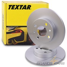TEXTAR 2x DISCO FRENO ANTERIORE/POSTERIORE PER ALFA ROMEO 145 146 FIAT 500 LANCIA DEDRA