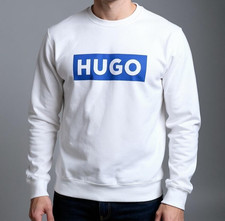 Image of Hugo Boss Men’s L–XL White Colour Long Sleeve Sweatshirt