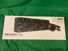 NZXT Kraken 360 3x120mm AiO Liquid CPU Cooler - Matte Black