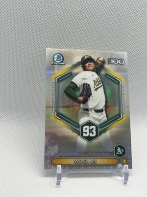 Topps Chrome 2026 Top 100 Insert Wei-En Lin Oakland Athletics #BTP-93