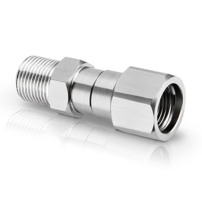 #ad Pressure Washer Swivel Fitting 3 8 NPT Male To Female Adapter 5000 PSI Steel $20.26