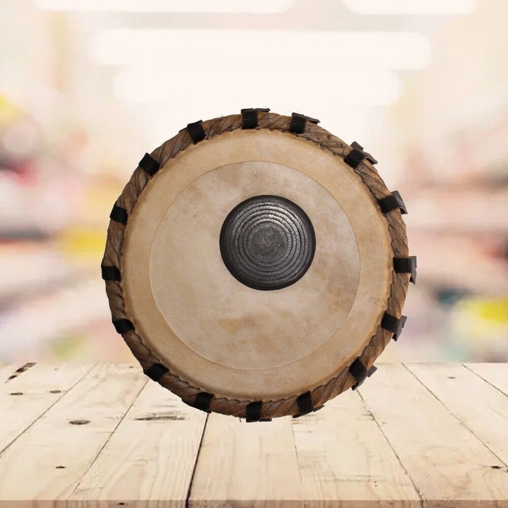 Tabla drum set musical instrument dhama jori, mango wood dhama Rose wood dayan