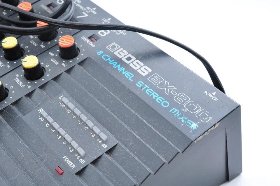 Boss BX-800 8-Channel Stereo Mixer 1985 Made in Japan Working 614279 - Image 3 of 4