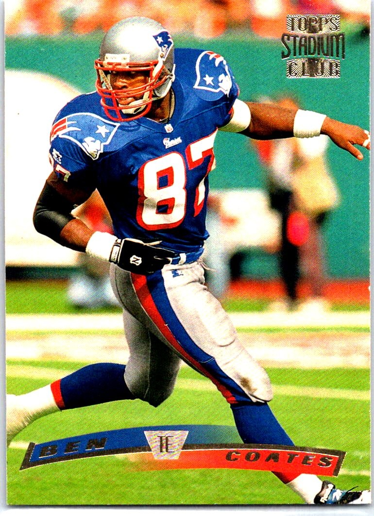 1996 Stadium Club #217 Ben Coates New England Patriots
