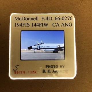 35mm SLIDE McDonnell F 4D Phantom 194FIS 144FIW CA ANG F4D229