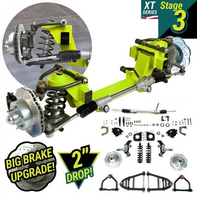1960 - 1987 Chevy Truck Mustang II IFS Kit XT Series - Stage 3V