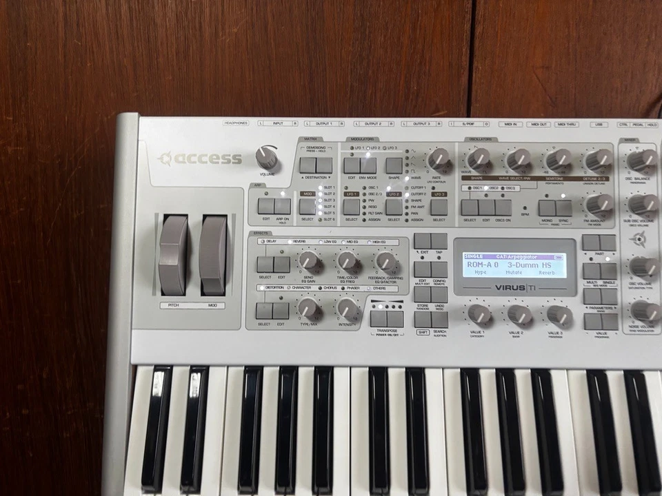 Access Virus TI2 Polar 37-key Synthesizer w/ power supply - Image 3 of 4