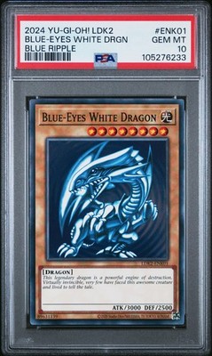 2024 YU-GI-OH! LEGEND DECKS II BLUE RIPPLE #ENK01 BLUE-EYES WHITE