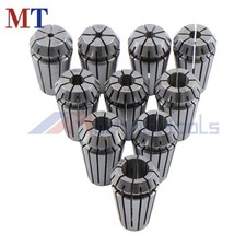 10pc High Precision ER16 Collet Set 3/32 3/8 by 32nds 0.0002 Runout
