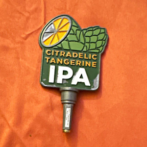 Citadelic Tangerine IPA Beer Tap Handle Knob Tap Handle - Breweriana
