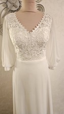 Robe de Mariée Bohème - Taille 38 Style Champêtre 