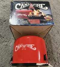 Camco Little Red 11.25" Portable Camping Propane Camp Fire, 18,200 BTU 58031 NEW