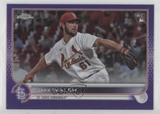 2022 Topps Chrome Update Purple Refractor Jake Walsh #USC156 us8