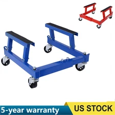 1500lbs Heavy-duty Steel Frame ATV Motorcycle Engine Cradle Dolly Adjustable US