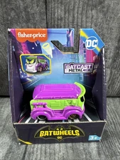 Fisher-Price DC Batwheels Prank The Joker Van - 1:55 Scale Die-Cast Vehicle
