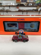 LIONEL POLAR EXPRESS ELF HANDCAR 6-28425 Y POLAR 2005 6-29925 CAJA COCHE NUEVO