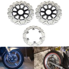 per Honda Dischi Freno Posteriori Anteriori XL1000V Varadero 2003-2011 2012 nero