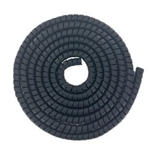 Spiral Wrap Hose Cable Protector - 1.25" OD x 20' Pre-Cut Lengths-Safe Hose P...