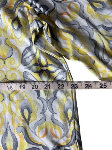 Alfred Dunner Blouse 3/4 Sleeve Geometric Print Top Women's Large Multicolor NEW - Picture 8 of 9