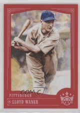 2018 Panini Diamond Kings Photo Variation Red Frame Lloyd Waner #13 HOF 1n0