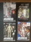 Vintage G.I. Joe Hasbro Action Figure Lot(4) Storm Shadow Scarlett