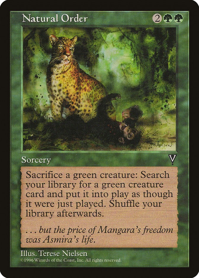 MTG Magic the Gathering Natural Order (114/167) Visions NM