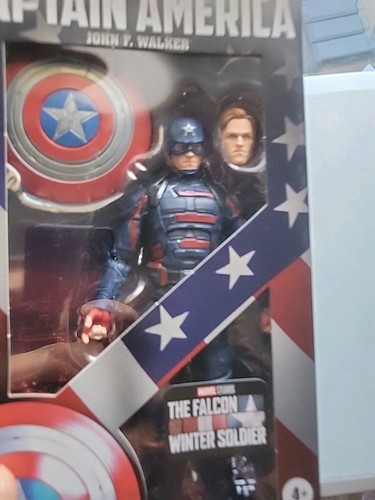Marvel Legends Captain America John Walker Falcon Winter Soldier 6" Figure New - Picture 7 of 9