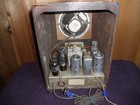 Silvertone Tombstone Wood Tube Radio — photo 5