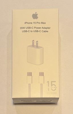 iphone 15 35W USB-C to USB-C Power Adapter Charger