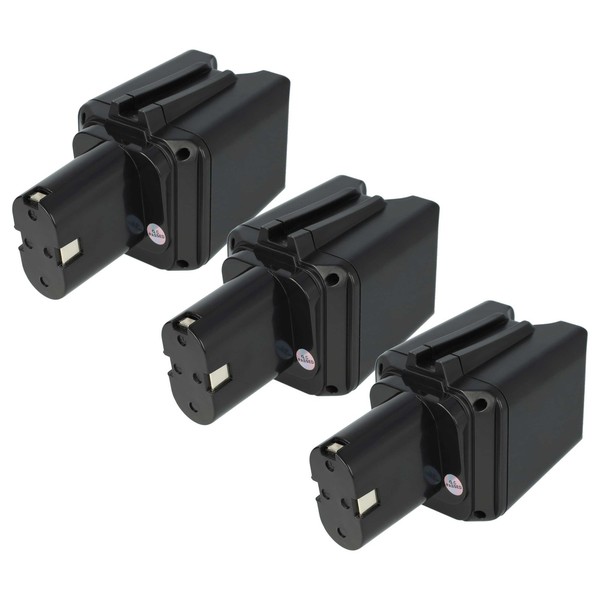 3X Akku FüR Bosch Gsb 9.6VE Gbm 9.6VESP Gbm 9.6VES Gsb 9.6VES 2,5Ah 9,6V-image